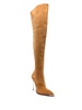 Hedy 105mm suede boots