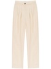 Jay linen straight-leg trousers