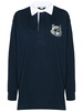 Cat oversized rugby polo shirt navy