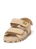 double-strap woven sandals