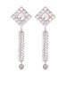 crystal pendant earrings