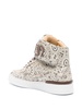 paisley-print hi-top sneakers