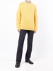 long-sleeve knitted jumper