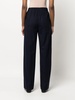 striped virgin-wool trousers