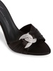 Intriigo Knot 90mm satin mules