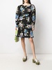 Rydal floral-print poplin dress