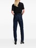 high-rise tapered jeans