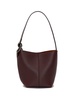 small Corner leather bucket bag