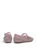 Gilda crystal-embellished ballerina shoes