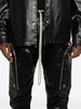 Bauhaus leather cargo pants