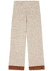 Dreamscape fringe-detail trousers 