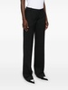 tailored straight trousers