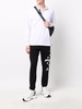 logo drawstring track pants