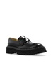 lug-sole leather loafers