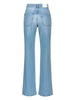 high-rise straight-leg jeans