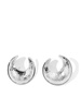 sterling silver Classico Crescent large earrings