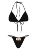 Black Interlocking G Bikini