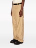 Sponge wide-leg trousers