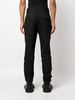 panelled slim-fit trousers