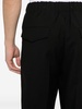 elasticated-waist trousers