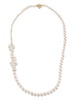 14kt yellow gold Peggy Fontaine pearl necklace