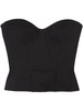 strapless bustier top