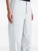 mid-rise cotton cargo pants