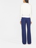 high-waisted wide-leg trousers