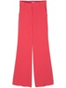 flared tailored trousers