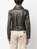 leather biker jacket