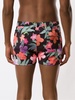 print Hibiscus shorts