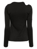 cut-out long-sleeve T-shirt