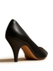 The River 75mm leather pumps