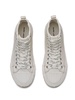 canvas high-top sneakers