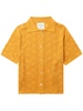 Kadri ajour-knit linen-blend shirt