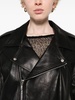 Black Jumbo Luke Stooges Biker Jacket