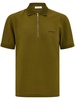 zip collar polo