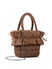 Andrea fringed tote bag