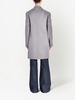 Gina open-front cashmere coat