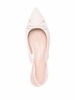 bow-detail ballerina shoes