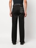 straight-leg chino trousers 