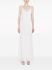 corded-lace sleeveless maxi dress