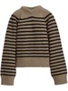 Khaite The Nalani Striped Crewneck Jumper