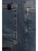 logo-patch tapered jeans 