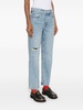 Benson high-rise straight-leg jeans