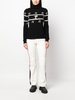 Little Skier intarsia wool jumper