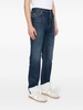 Fisherman mid-rise straight-leg jeans