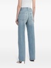 straight-leg panelled jeans