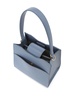 logo-plaque leather tote bag