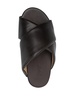 Spanciata leather sandals